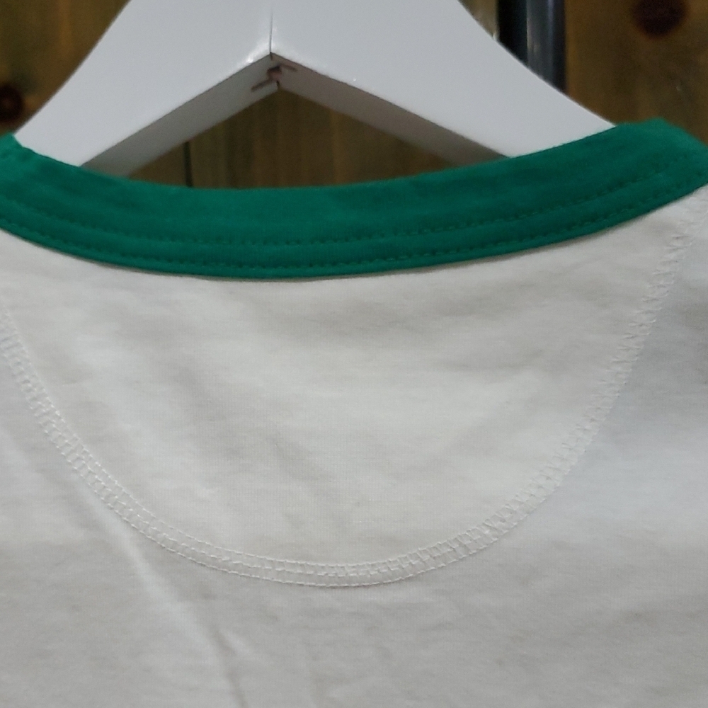 06 Wimbledon White and Green Tee England Lawn Tennis Croquet Club  Rugby Polo - Picture 5 of 9